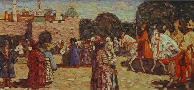 Sunday, Old Russia by Wassily Kandinsky